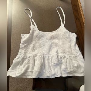 LA Hearts cropped smock tank
